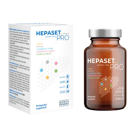 Hepaset Pro, 60 cápsulas