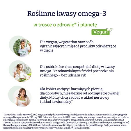 Naturell Omega-3 from algae, 90 vegan capsules