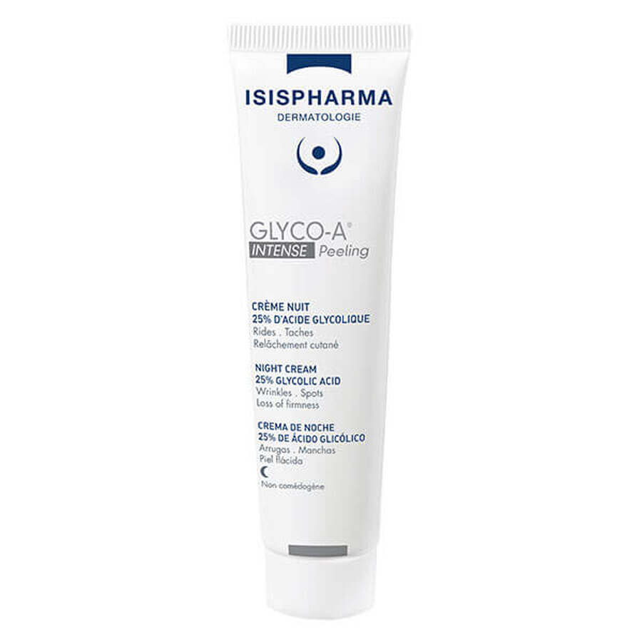 Comprar Isispharma Glyco-A, crema peeling intensiva de noche con 25% de ácido glicólico, 30 ml Isispharma Glyco-A, crema peeling intensiva de noche con 25% de ácido glicólico, 30 ml