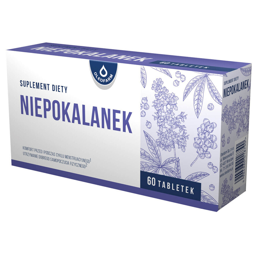 Shop Oleofarm Immaculate, 60 Tabletten Oleofarm Immaculate, 60 Tabletten
