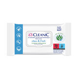 Cleanic Clean&Fresh, refreshing wet wipes, universal, 120 pieces