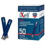 iXell, tiras reactivas de glucomet, 50 piezas