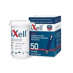 iXell, tiras reactivas de glucomet, 50 piezas