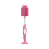 Dr Brown's, bottle cleaning brush with silicone bristles, pink, 1 pc