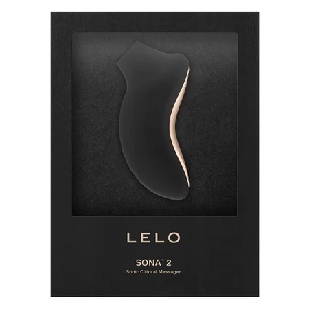 Lelo Sona 2 Black, Klitoris-Massagegerät, Schall, schwarz