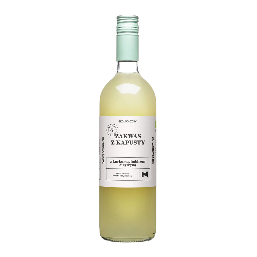 Sauerteig Sauerteig aus Kraut mit Kurkuma, Ingwer und Zitrone, Bio, 700 ml