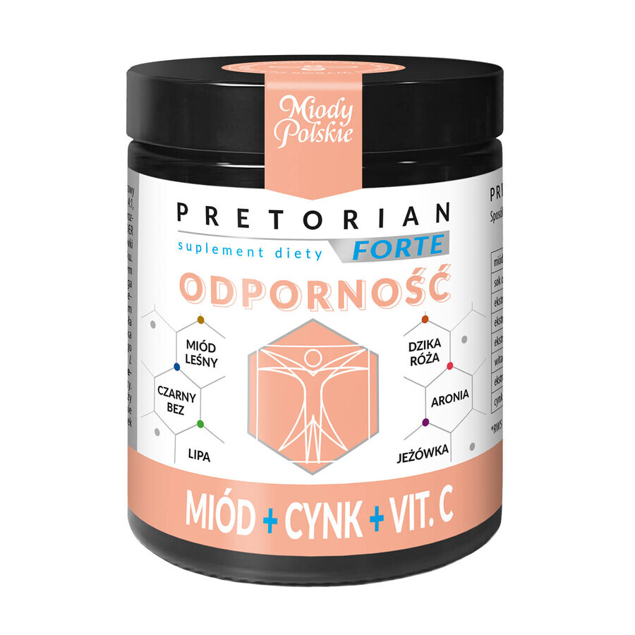 Polish honey Pretorian Forte Odporność, 240 g