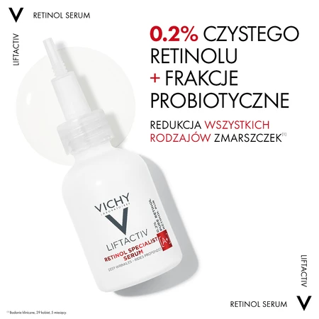 Vichy Liftactiv Retinol Specialist, sérum antiarrugas con retinol, 30 ml