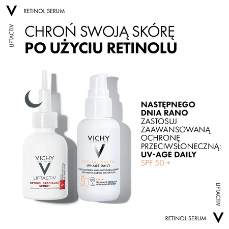 Vichy Liftactiv Retinol Specialist, sérum antiarrugas con retinol, 30 ml