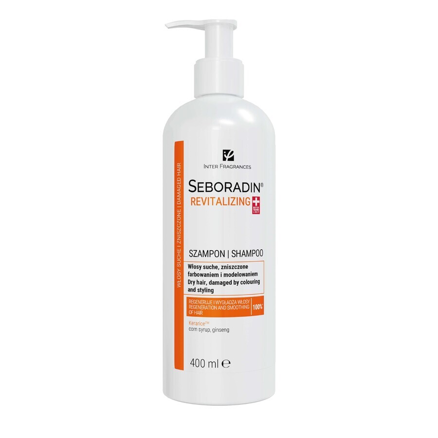 Acquista Seboradin Revitalizing, shampoo rivitalizzante per capelli secchi, danneggiati da colorazioni e modellature, 400 ml Seboradin Revitalizing, shampoo rivitalizzante per capelli secchi, danneggiati da colorazioni e modellature, 400 ml