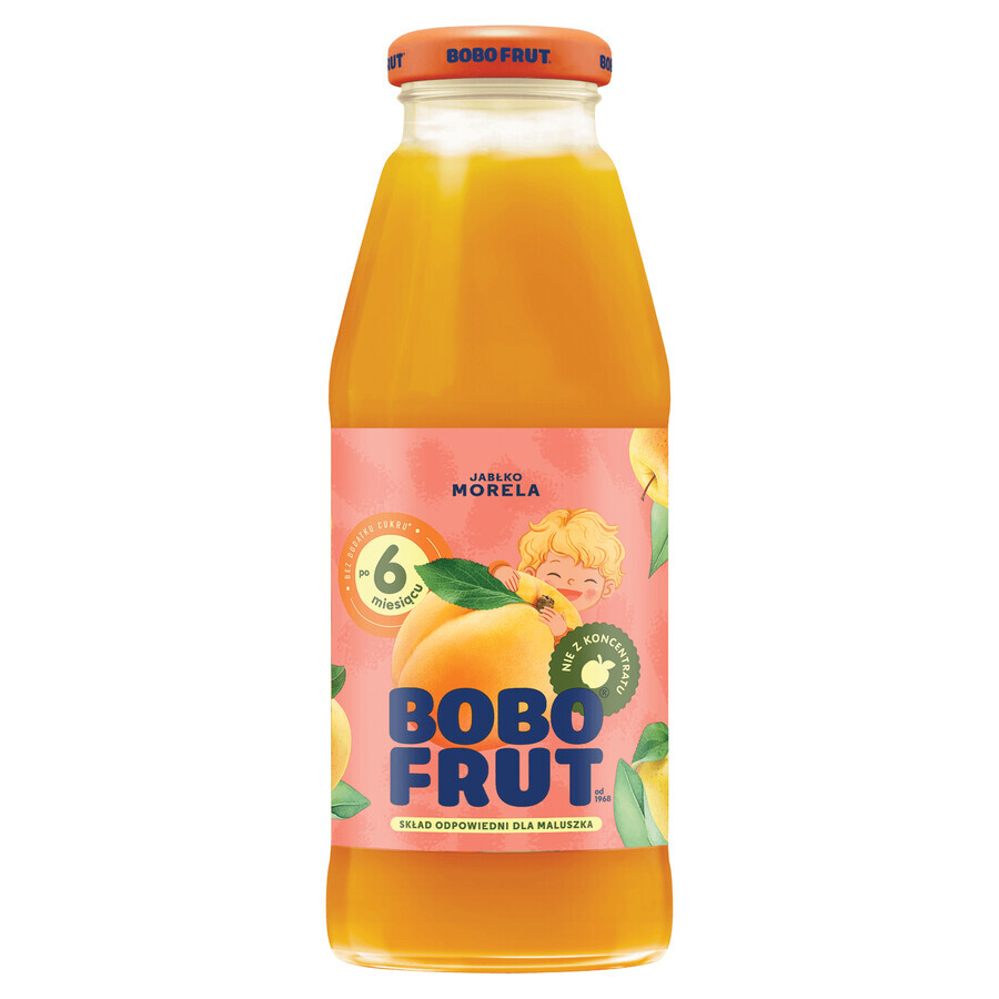 Shop Bobo Frut Fruchtnektar, Apfel, Aprikose, nach 6 Monaten, 300 ml Bobo Frut Fruchtnektar, Apfel, Aprikose, nach 6 Monaten, 300 ml