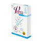Veera Forte Short Knee High Compression Socks Class 1 Closed Toe Size 4 Caramel