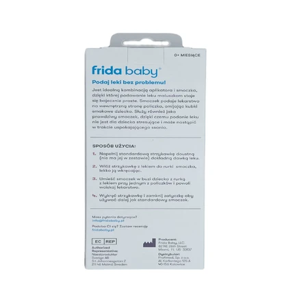 Frida Baby, Schnullerförmiger Medikamentenspender, 1 Stück