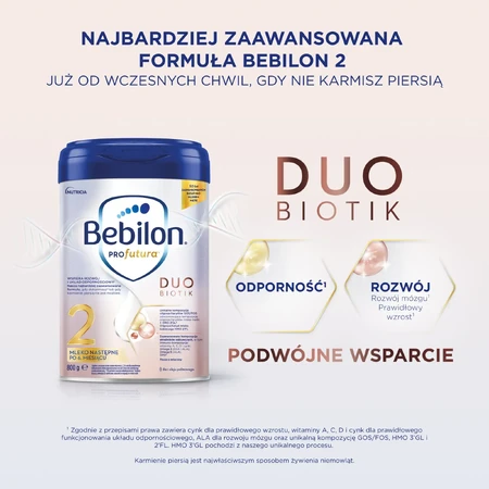 Bebilon Profutura 2 DuoBiotik, 6+ meses, 800 g
