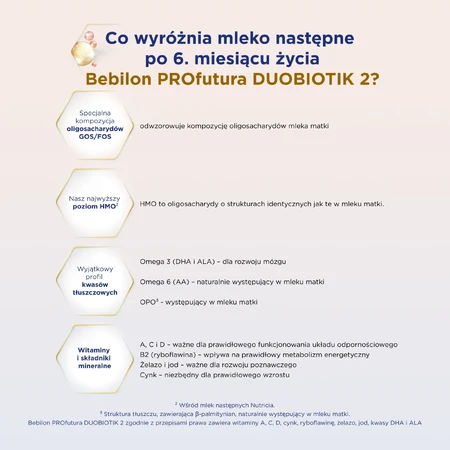 Bebilon Profutura 2 DuoBiotik, 6+ meses, 800 g