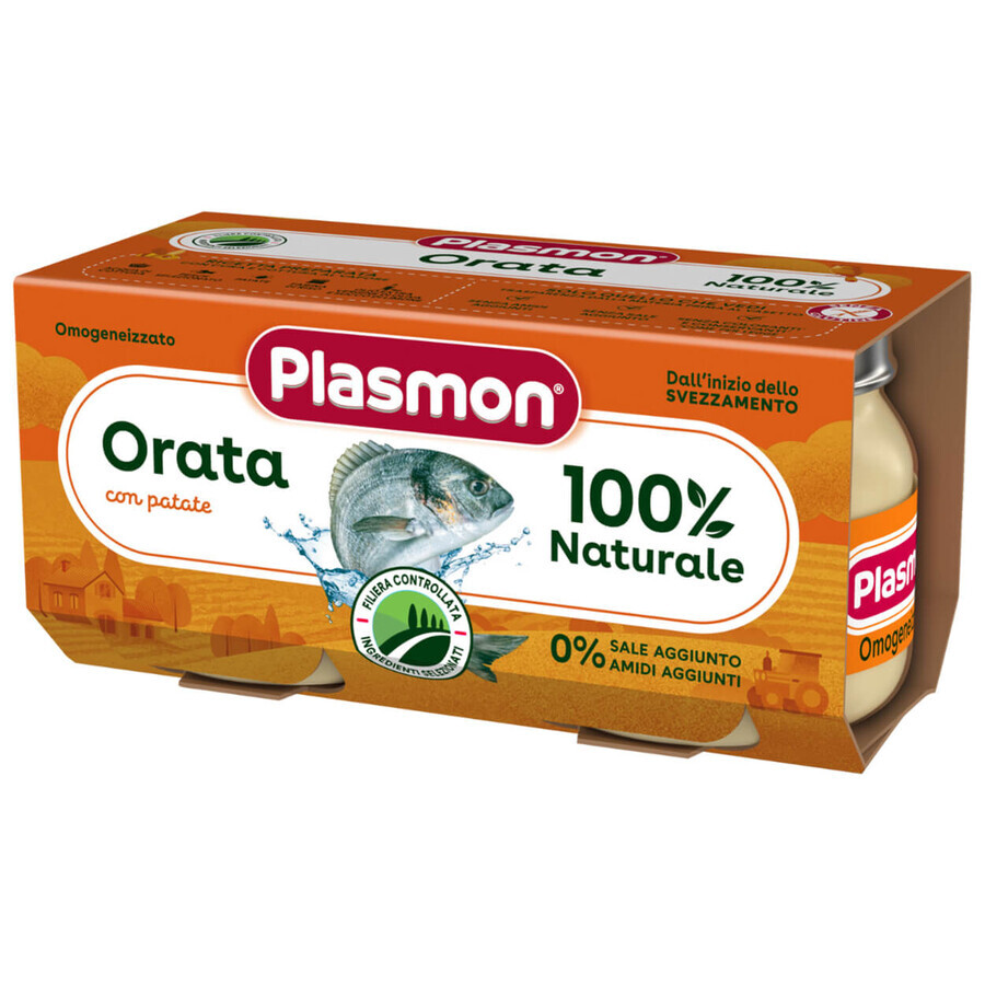 Buy Plasmon Cod lunch with potatoes, after 6 months, 2 x 80 g Plasmon Cod lunch with potatoes, after 6 months, 2 x 80 g