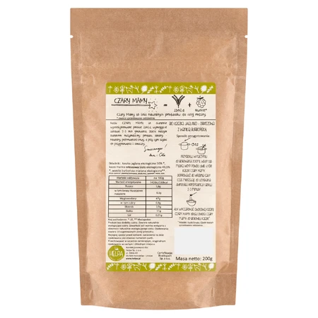 Helpa Czary Mama Bio Gachas de mijo y espelta con vainilla bourbon, sin lácteos, sin azúcares añadidos, 200 g