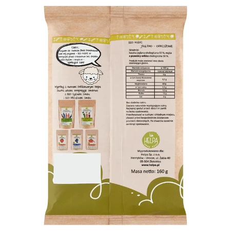 Helpa Bio Balls, copos de desayuno de mijo y espelta ecológicos, 160 g