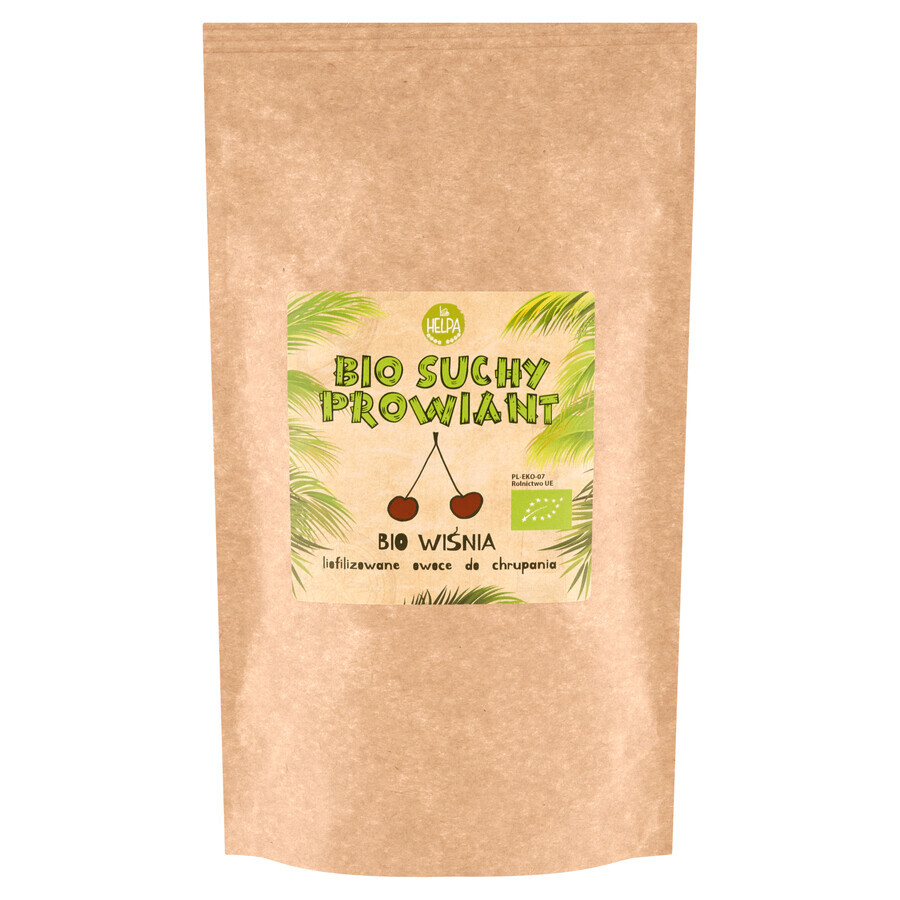 Helpa Bio Dry powder, lyophilized fruit for munching, cherries, 20 g