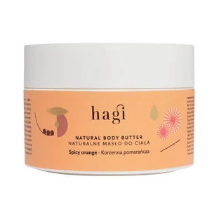 Hagi Spicy Orange, manteca corporal natural, regeneradora, 200 ml