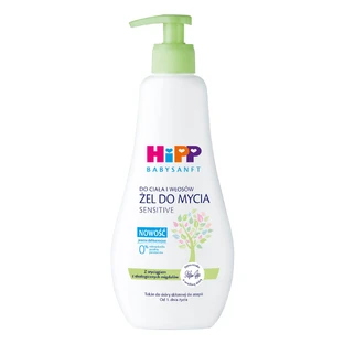 HiPP Babysanft gel nettoyant pour le corps et les cheveux, dès le premier jour, 400 ml
