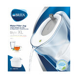 Brita Style XL, jug with filter, gray, 3.6 l