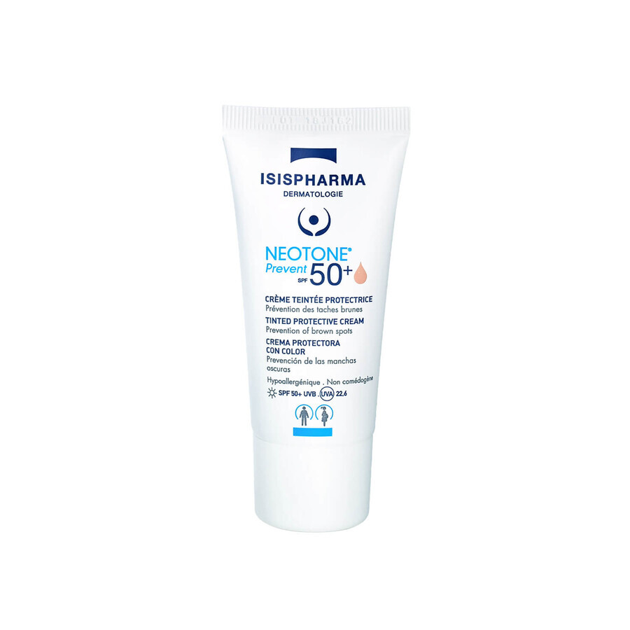 Buy Isispharma Neotone Prevent, Protective Tonic Cream, Light Shade, SPF 50+, 30ml Isispharma Neotone Prevent, Protective Tonic Cream, Light Shade, SPF 50+, 30ml