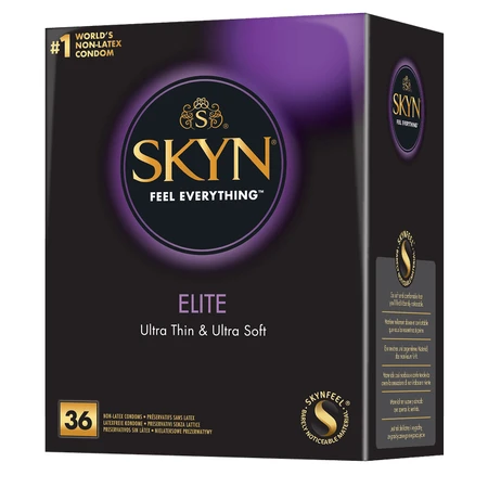 Unimil Skyn ​​Elite latex free condoms, ultra-thin, 36 pieces, Suretex Ltd. 