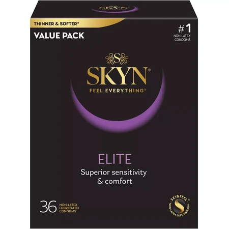 Unimil Skyn ​​Elite latex free condoms, ultra-thin, 36 pieces, Suretex Ltd. 