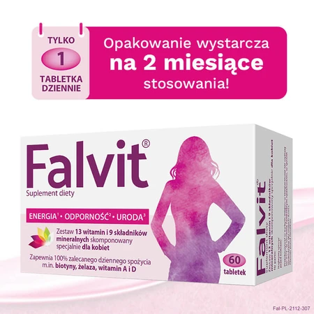 Falvit, 60 irritated tablets