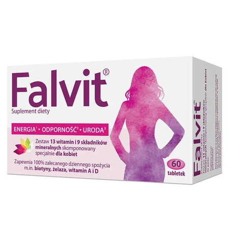 Falvit, 60 irritated tablets
