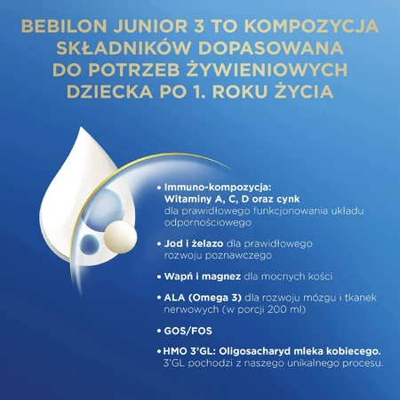 Bebilon Advance Pronutra 3 Junior, nutritional formula based on milk, after 1 year, 800 g