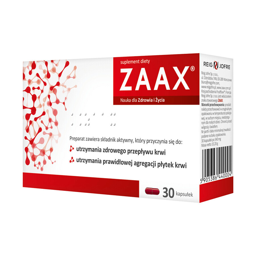 Boutique Zaax, 30 gélules Zaax, 30 gélules