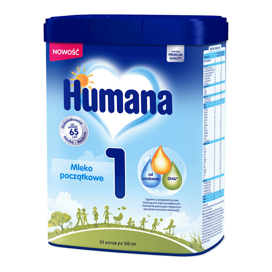 Winkel op Humana 1, zuigelingenmelk voor baby's vanaf de geboorte, 750 g Humana 1, zuigelingenmelk voor baby's vanaf de geboorte, 750 g