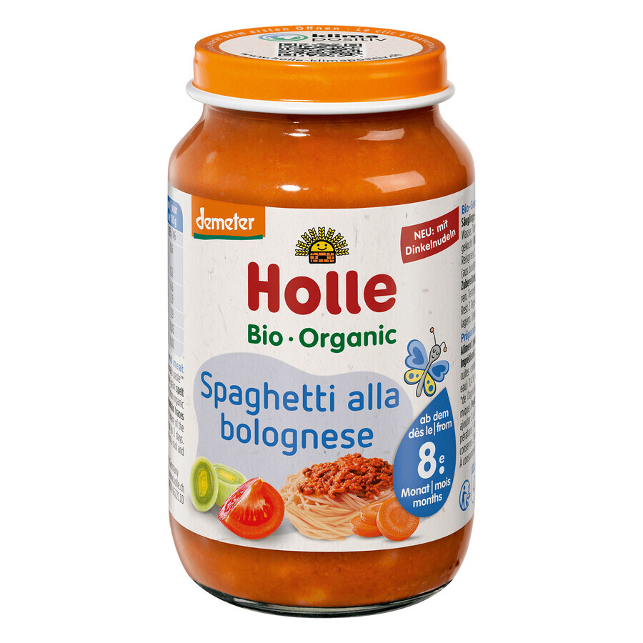 Comprar Plato Holle Bio, espaguetis a la boloñesa, después de 8 meses, 220 g Plato Holle Bio, espaguetis a la boloñesa, después de 8 meses, 220 g