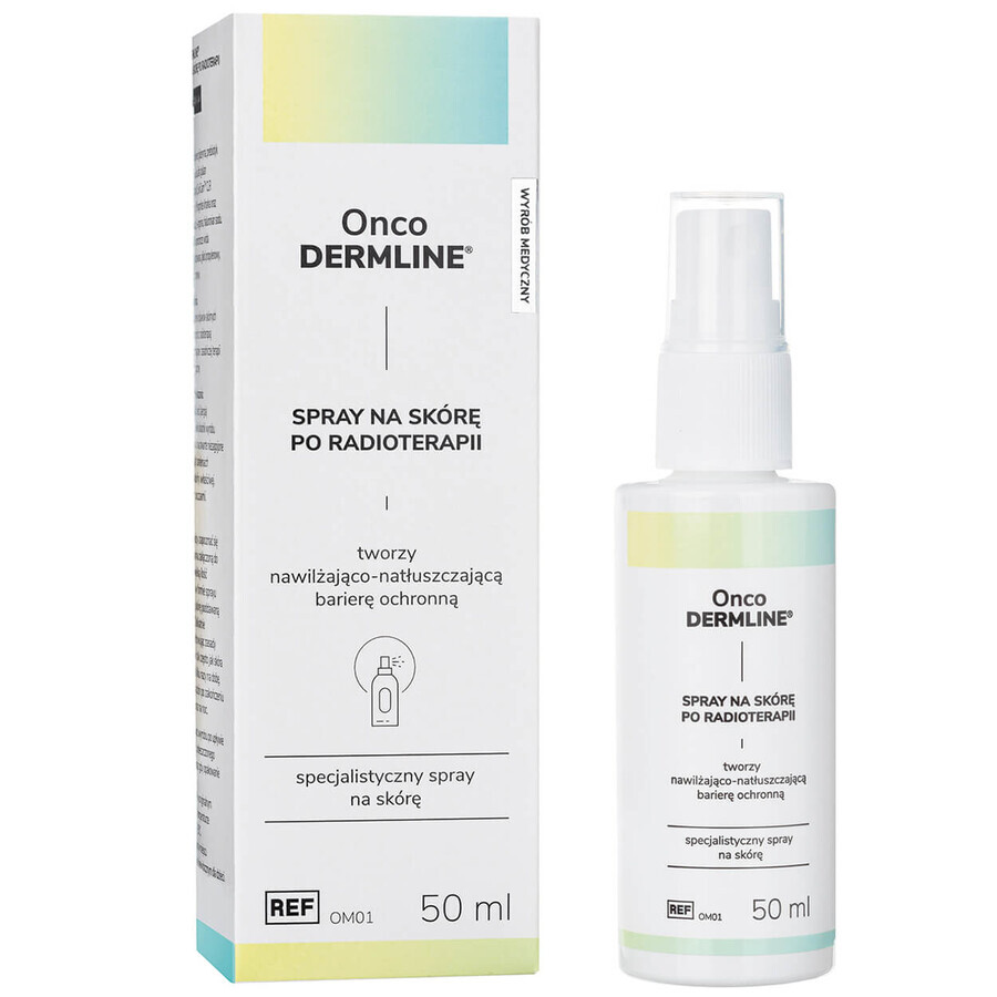 Onco Dermline, spray para la piel después de la radioterapia, 50 ml
