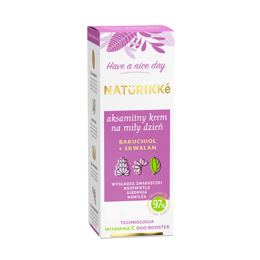 Cumpără Naturikke, cremă pentru un început de zi plăcut cu Bacuchiol și Squalane, 50 ml Naturikke, cremă pentru un început de zi plăcut cu Bacuchiol și Squalane, 50 ml