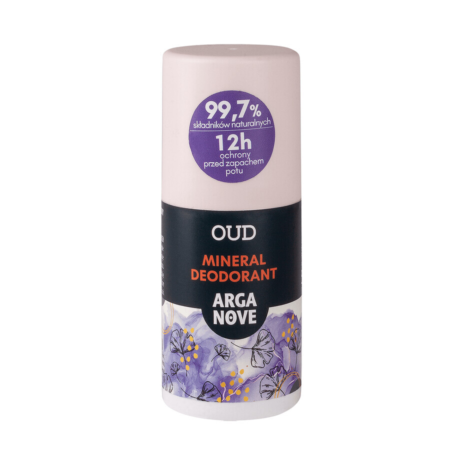 Cumpără Arganove, deodorant mineral alum, oud, roll-on, 50 ml Arganove, deodorant mineral alum, oud, roll-on, 50 ml