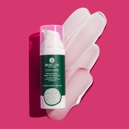 BasicLab Complementis, prebiotische beruhigende Creme mit Präbiotika 5%, Stärkung und Gleichgewicht, 50 ml