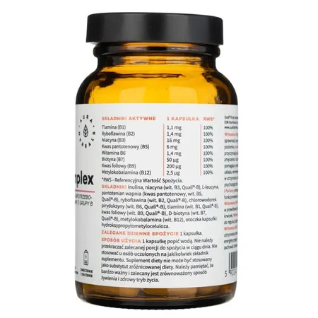 Aura Herbals Complejo de vitamina B, 90 cápsulas