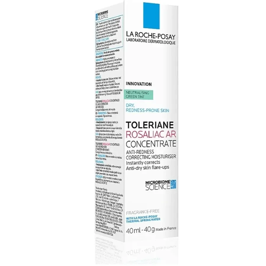 La Roche-Posay Toleriane Rosaliac AR Concentre, crème hydratante correctrice contre les rougeurs, 40 ml