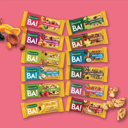 Bakalland BA! Graanreep, Veenbes en sinaasappel, 40 g