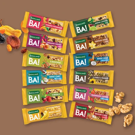 Bakalland BA! Graanreep, 5 granen met honing, 40 g