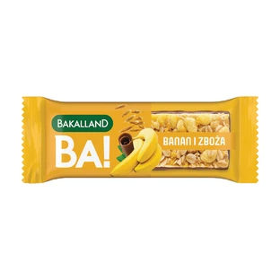 Bakalland BA! Graanreep, banaan en granen, 40 g