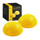 4Fizjo, emisferi sensoriali, giallo, 16 cm, 2 pezzi