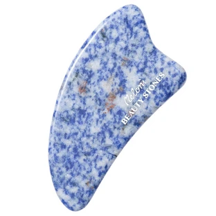 Pierre Gua Sha pour massage facial en sodalite, Meloni Care