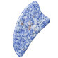 Gua Sha stone for facial massage from sodalite, Meloni Care