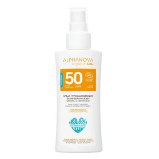 Alphanova Sun Bio, sun protection spray, hypoallergenic, SPF 50, 90 g