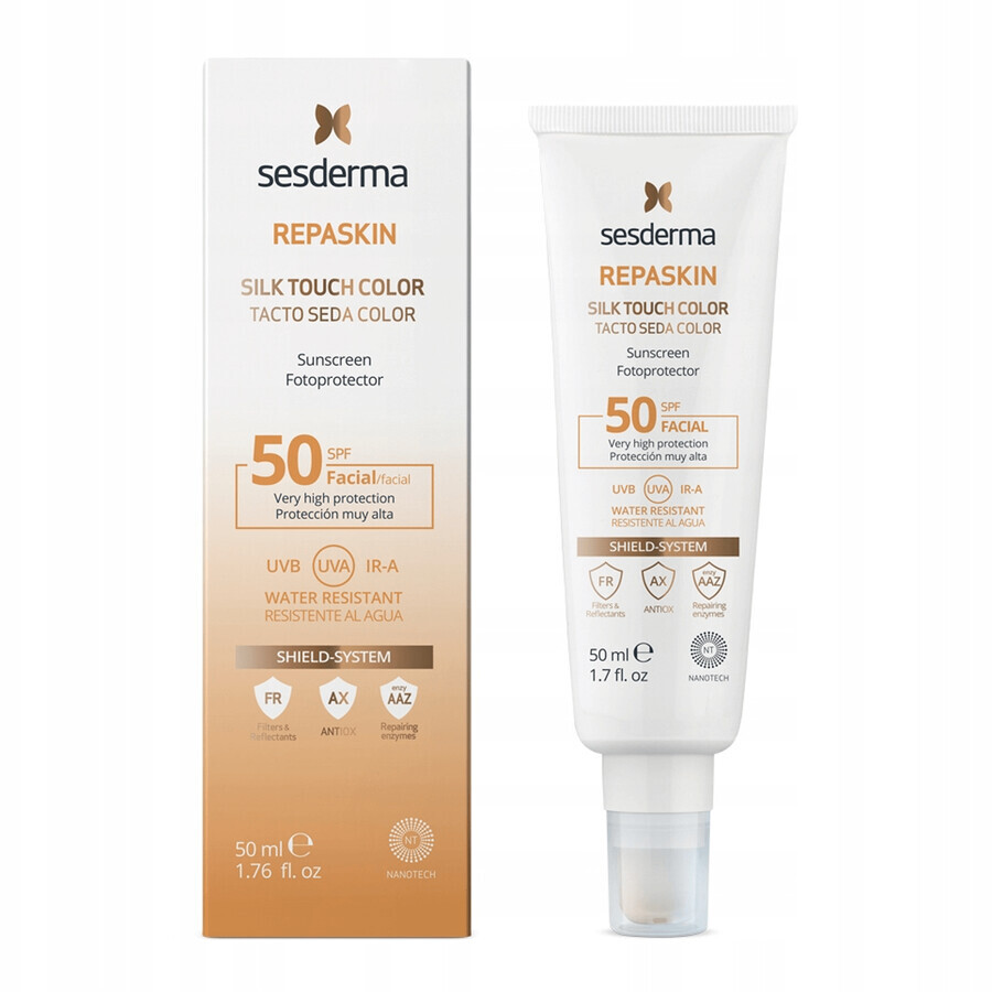 Buy Sesderma Repaskin Silk Touch Color, sunscreen, coloring, SPF 50, 50 ml Sesderma Repaskin Silk Touch Color, sunscreen, coloring, SPF 50, 50 ml