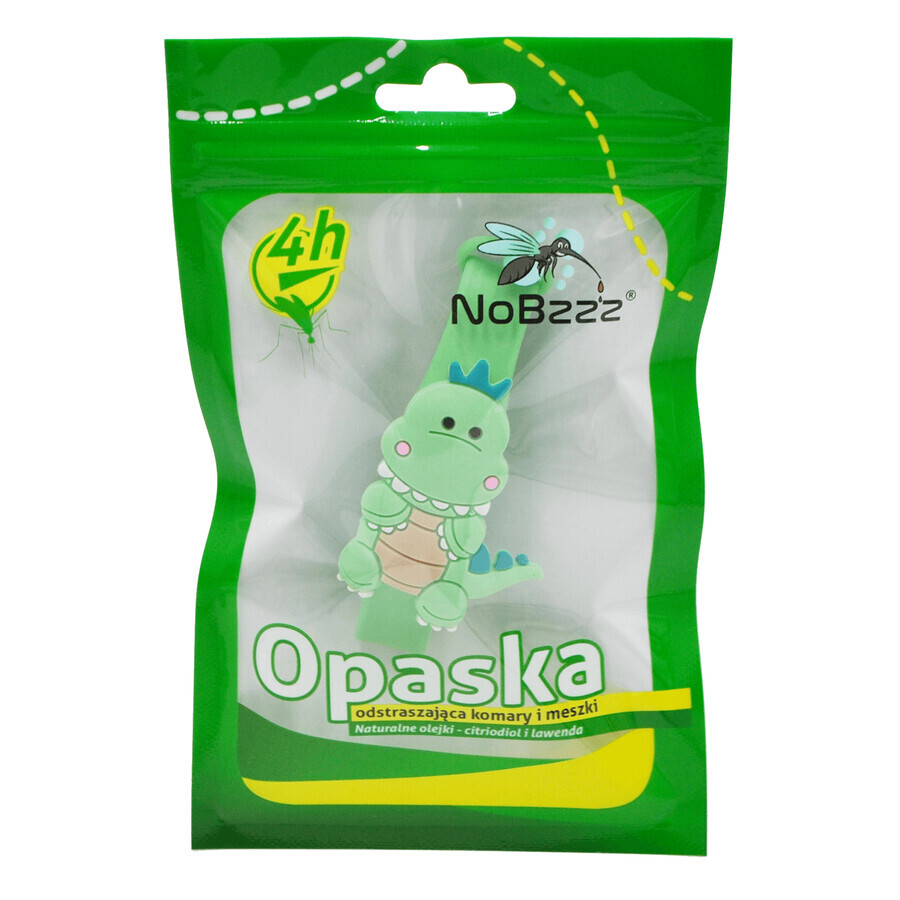 NoBzz NB01, mosquito and mosquito repellent tape for children, pets, with LED lighting, 1 pc